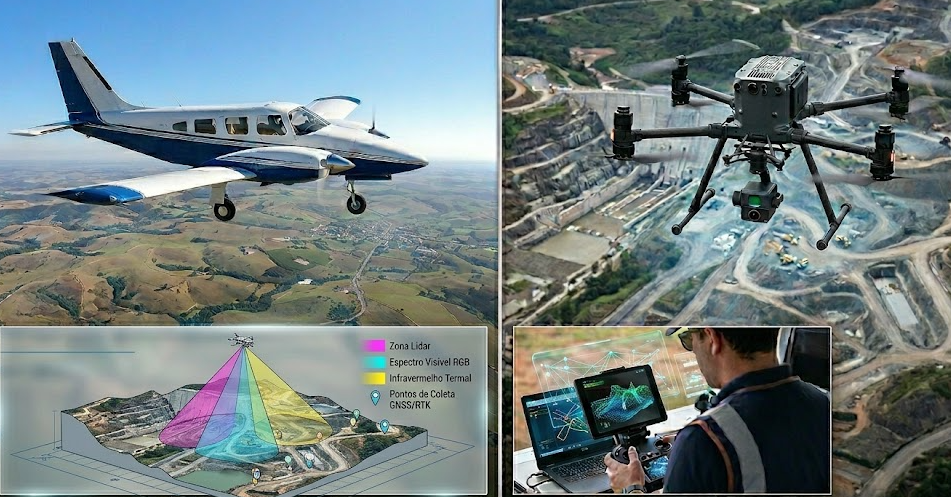 Aerolevantamento Drone Convencional